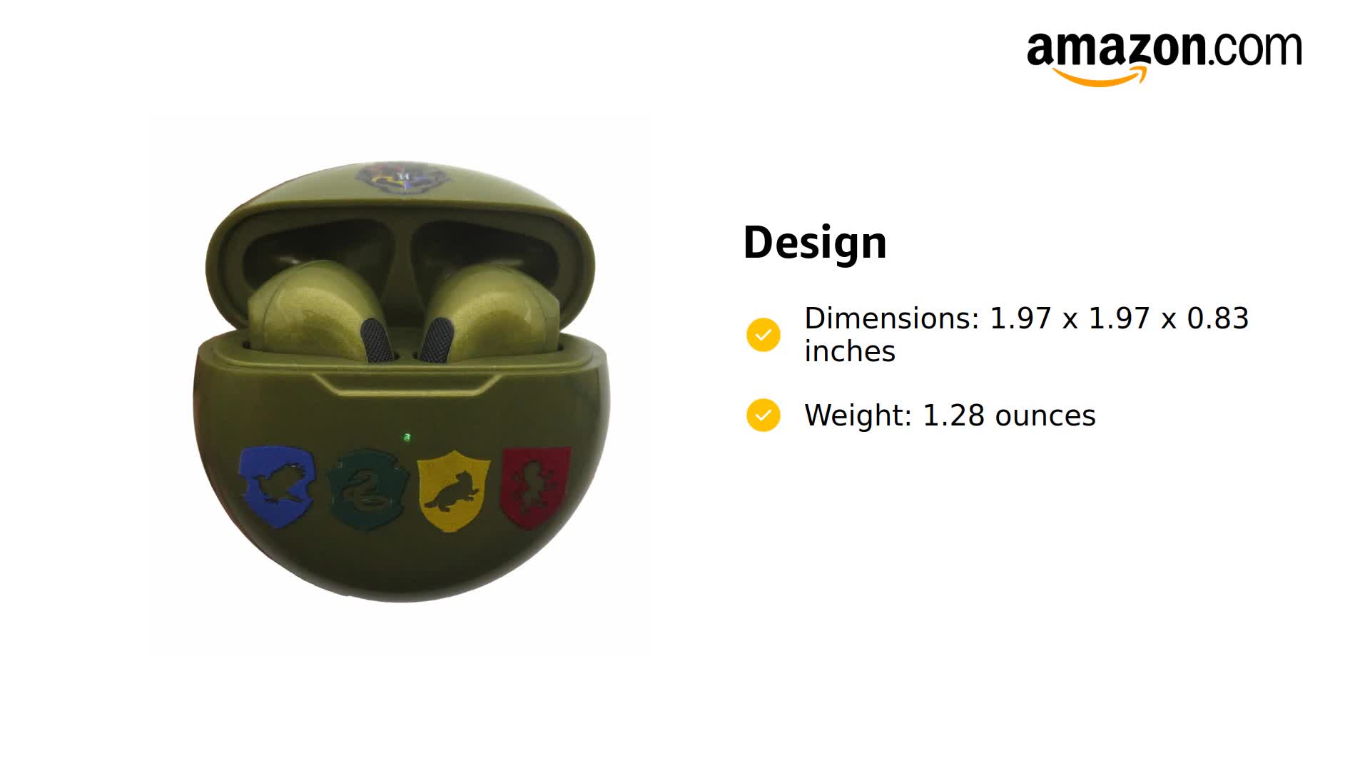 Amazon.com: LEXiBOOK, Warner Harry Potter, Wireless Earbuds